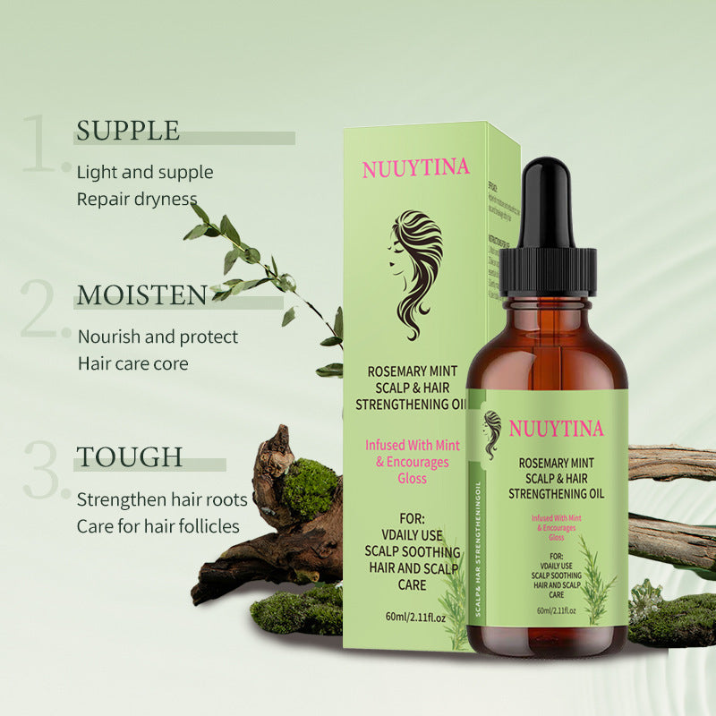 Rosemary Mint Tough Nourishing Hair Care Essential Oil
