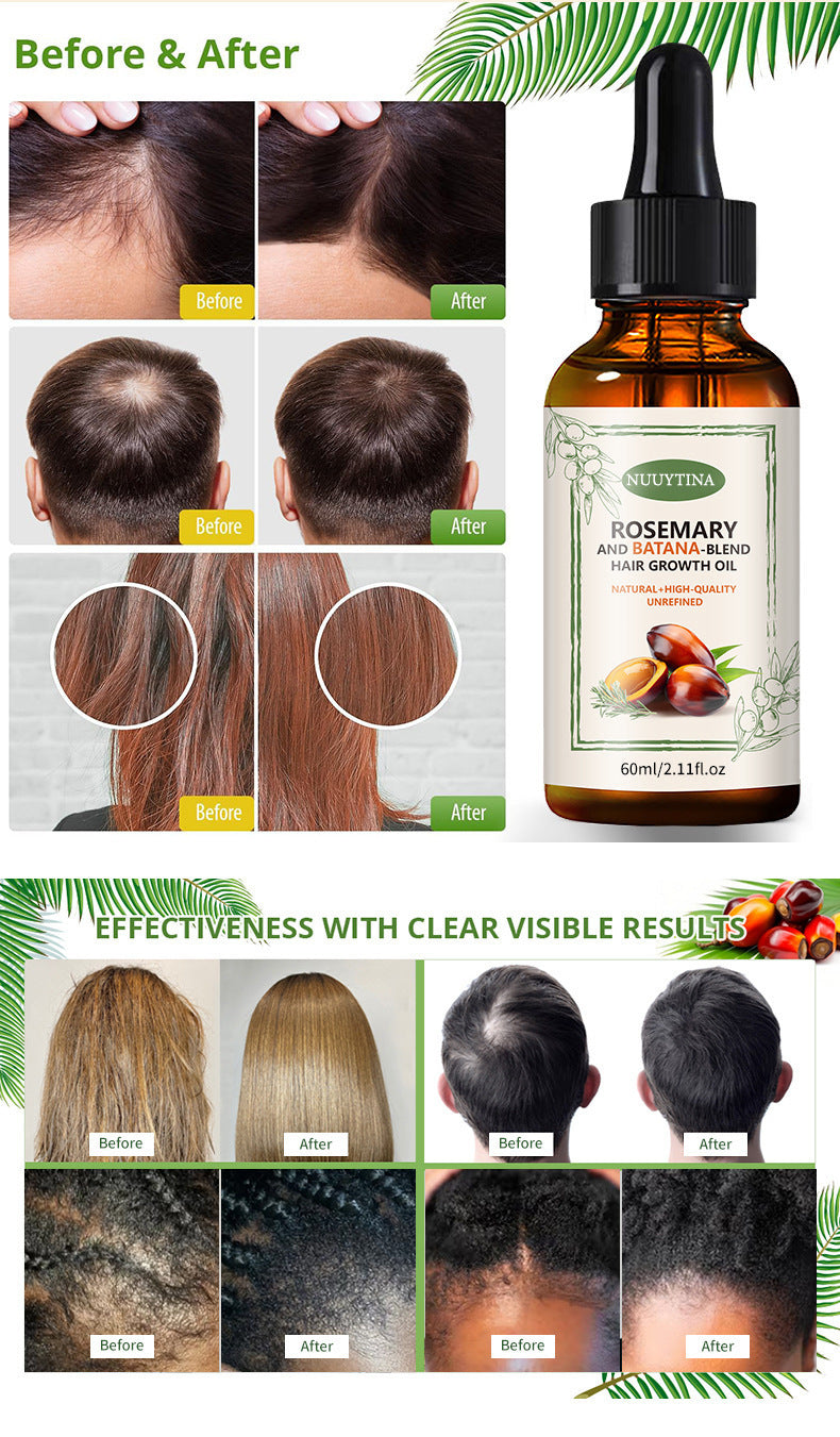 Brown Oil Fruit Soft Nourishing Hair Hair Care Essential Oil