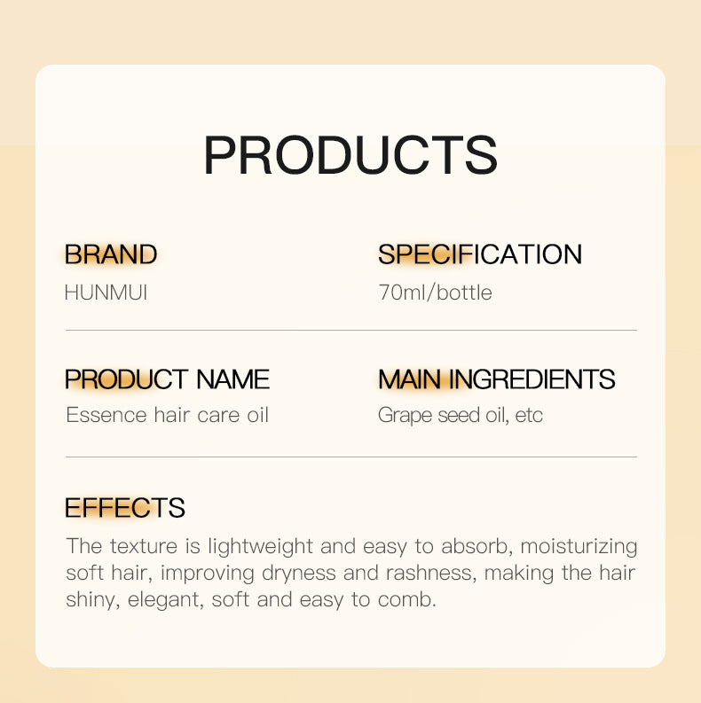 Repair Damaged Hair Care Essence Oil