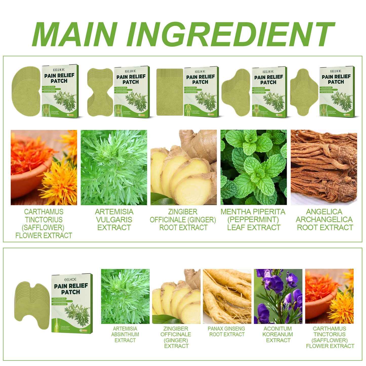 Wormwood Pain Relief Patch