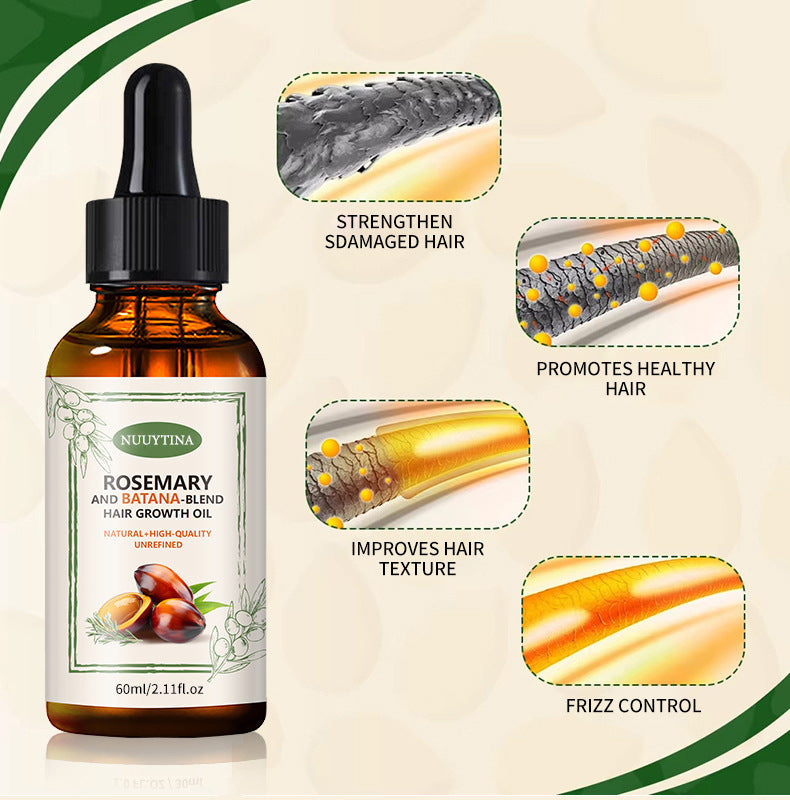 Brown Oil Fruit Soft Nourishing Hair Hair Care Essential Oil