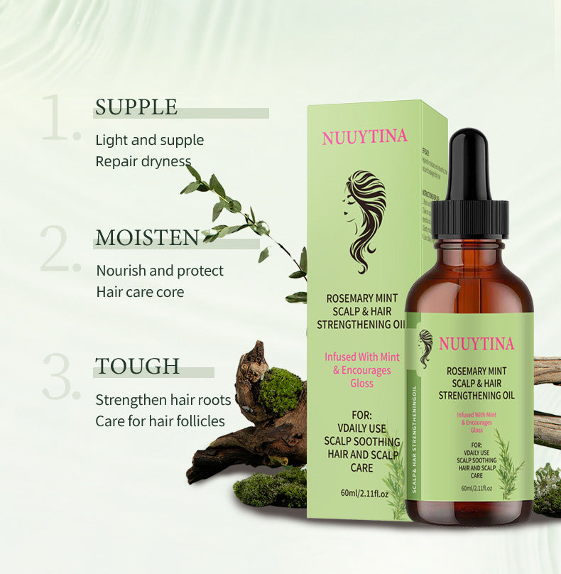 Rosemary Mint Tough Nourishing Hair Care Essential Oil