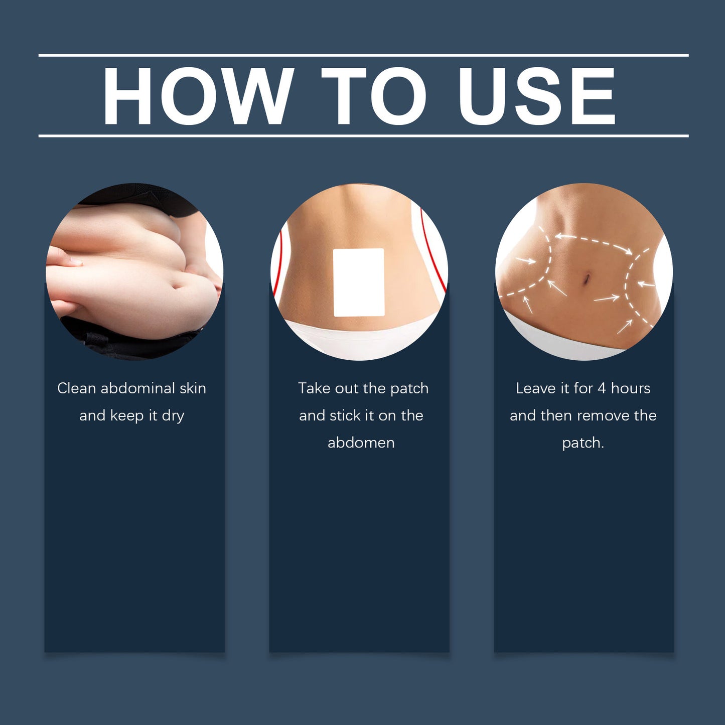 Slimming and body shaping patch
