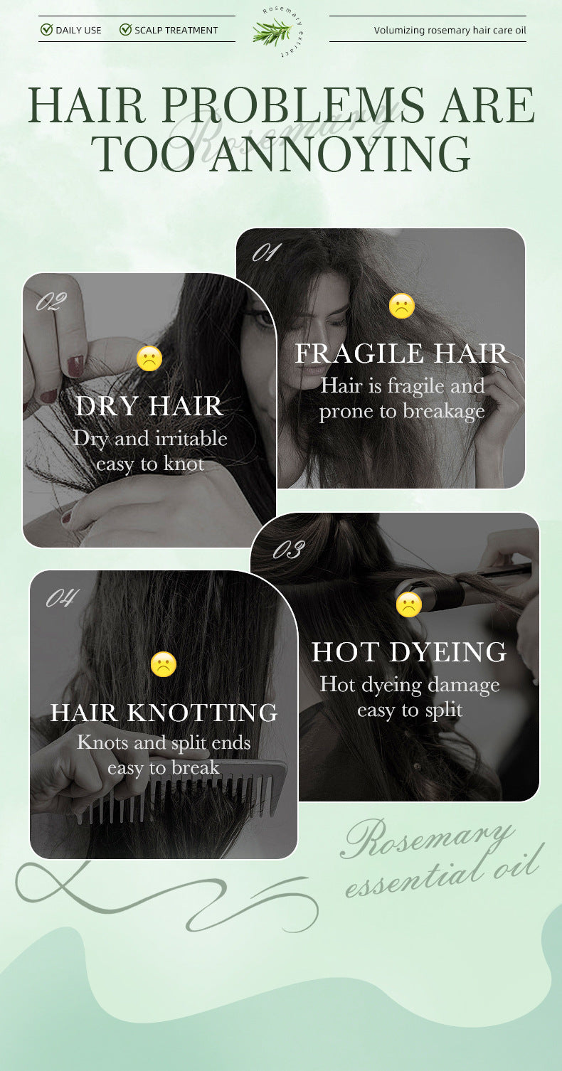 Rosemary Maintenance Hair Care Essential Oil